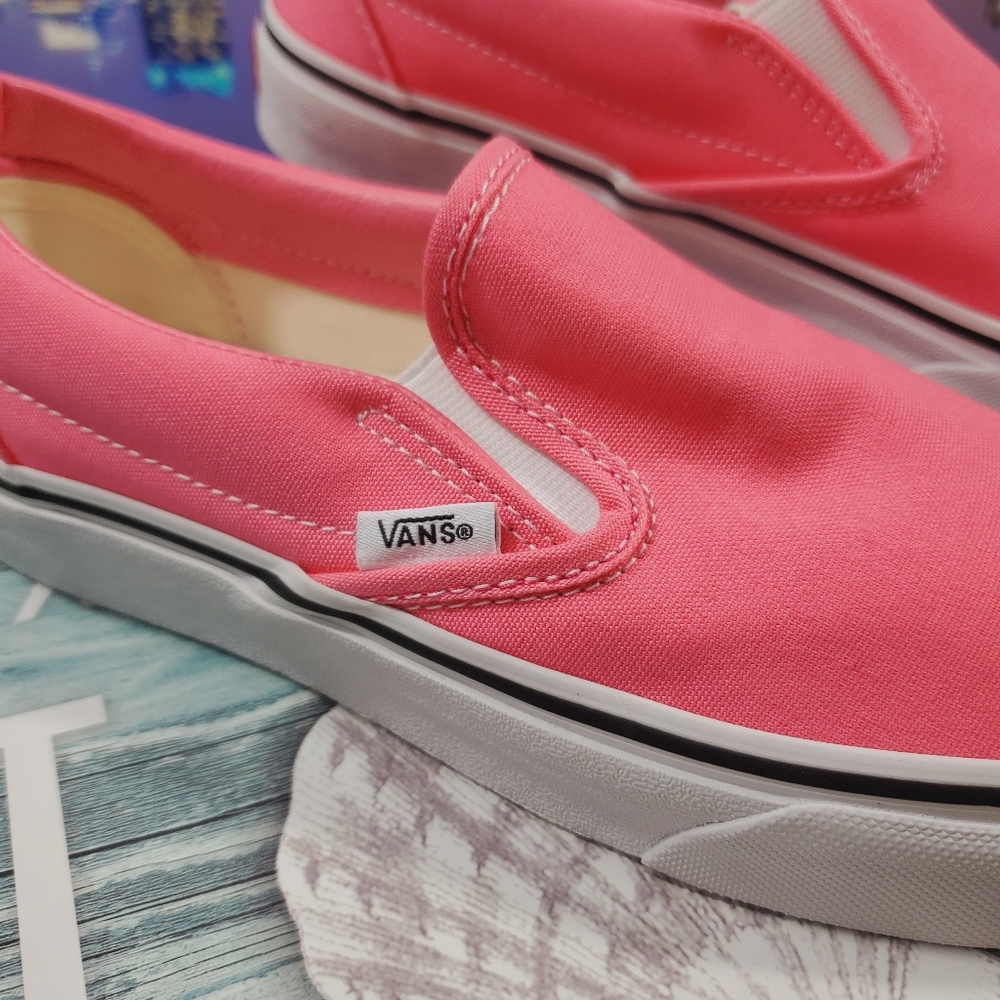 Vans Pink Lemonade 💗 Classic Slip on - Picture 6 of 13